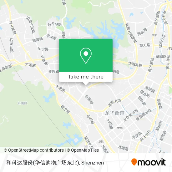 和科达股份(华信购物广场东北) map
