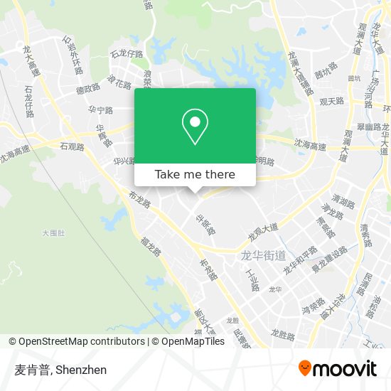 麦肯普 map