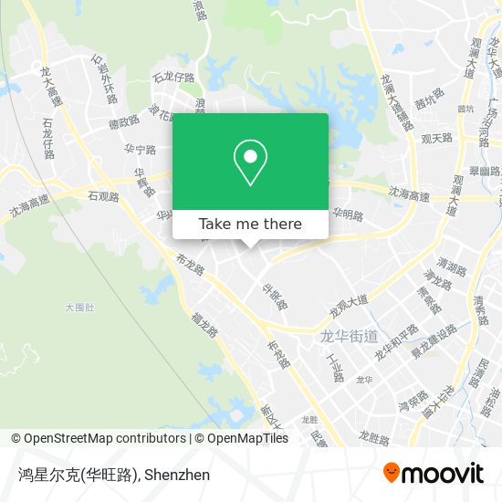 鸿星尔克(华旺路) map