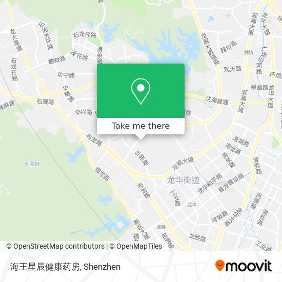 海王星辰健康药房 map