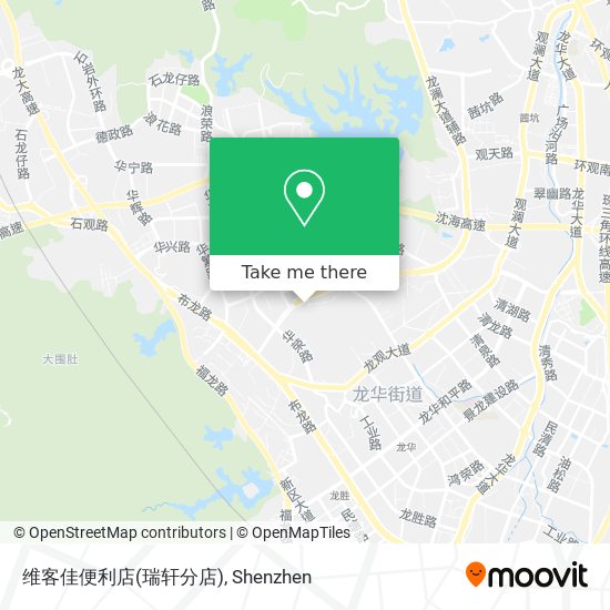 维客佳便利店(瑞轩分店) map