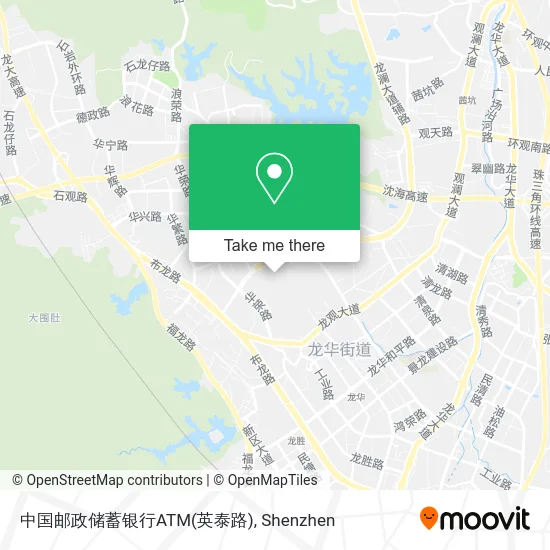 中国邮政储蓄银行ATM(英泰路) map
