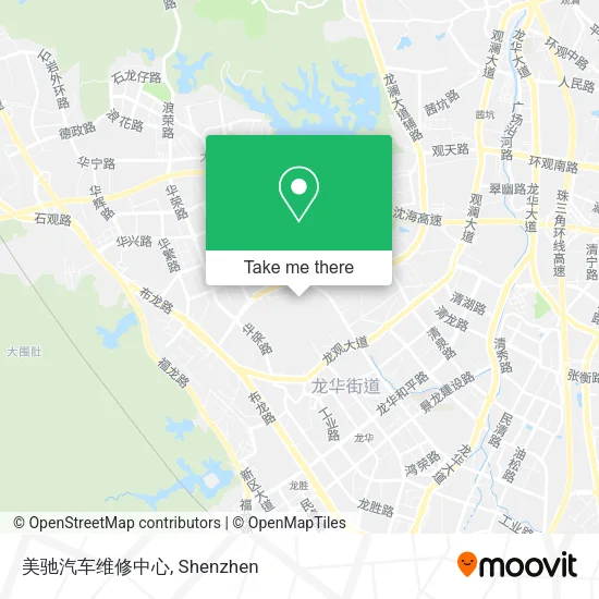 美驰汽车维修中心 map