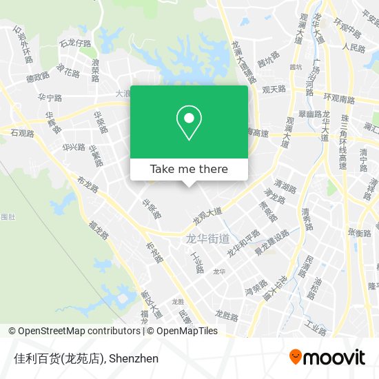 佳利百货(龙苑店) map