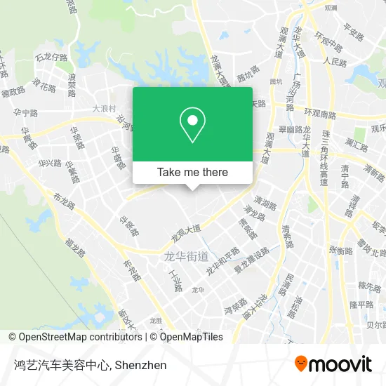 鸿艺汽车美容中心 map