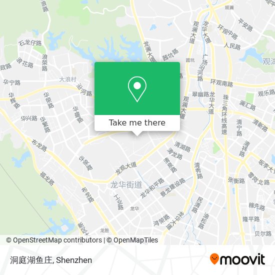 洞庭湖鱼庄 map