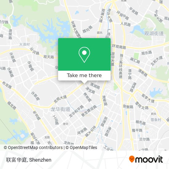 联富华庭 map