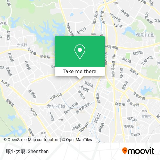 顺业大厦 map