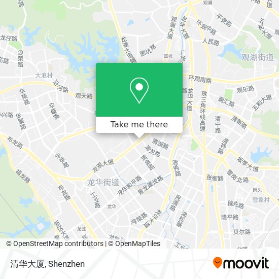 清华大厦 map