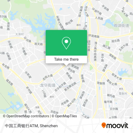 中国工商银行ATM map
