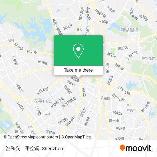 浩和兴二手空调 map