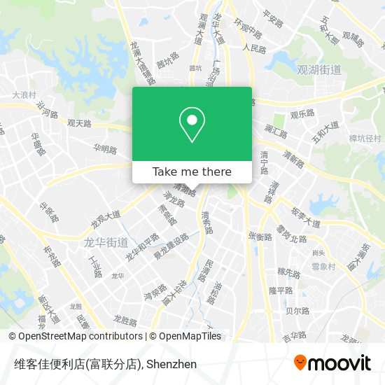 维客佳便利店(富联分店) map