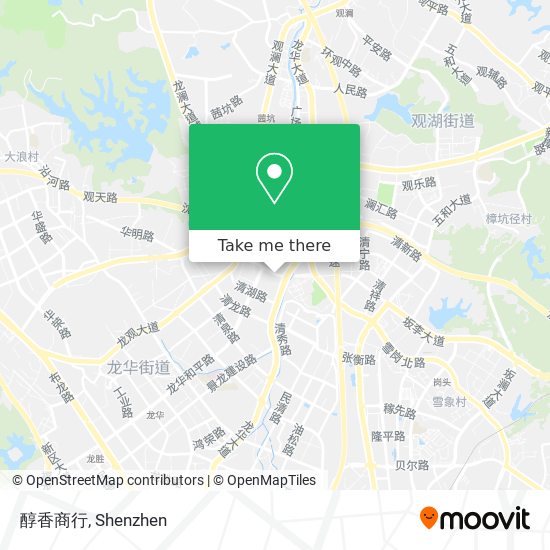 醇香商行 map