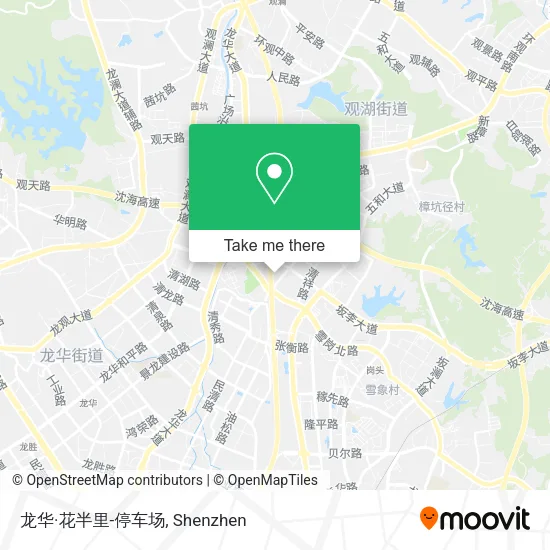 龙华·花半里-停车场 map