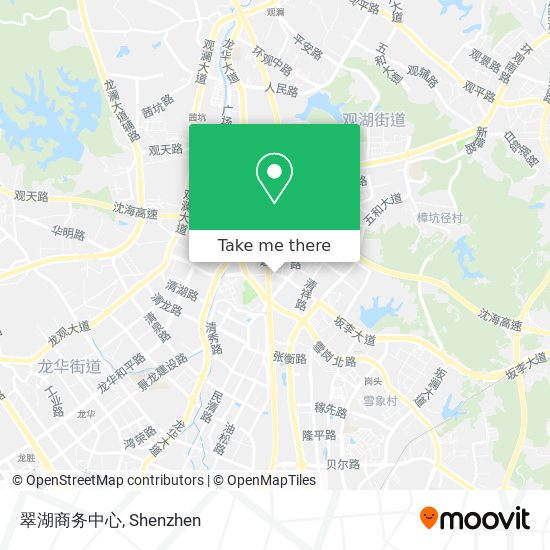 翠湖商务中心 map