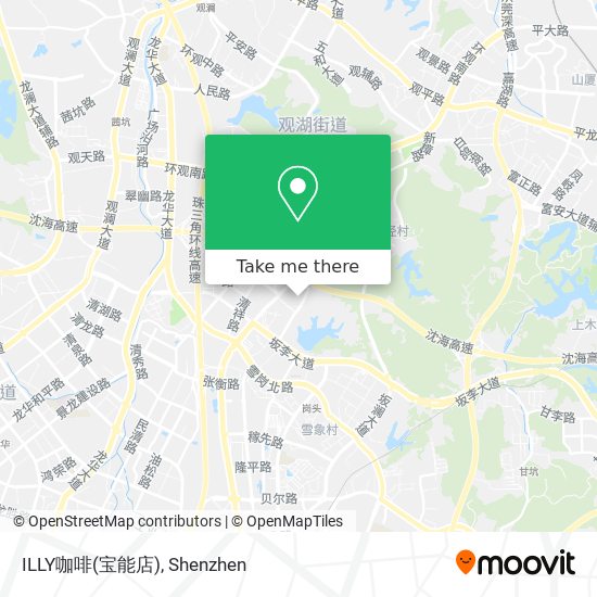 ILLY咖啡(宝能店) map