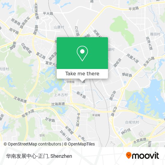 华南发展中心-正门 map