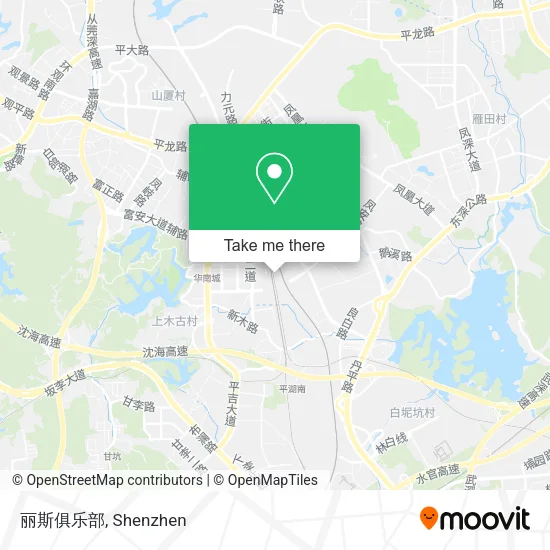 丽斯俱乐部 map