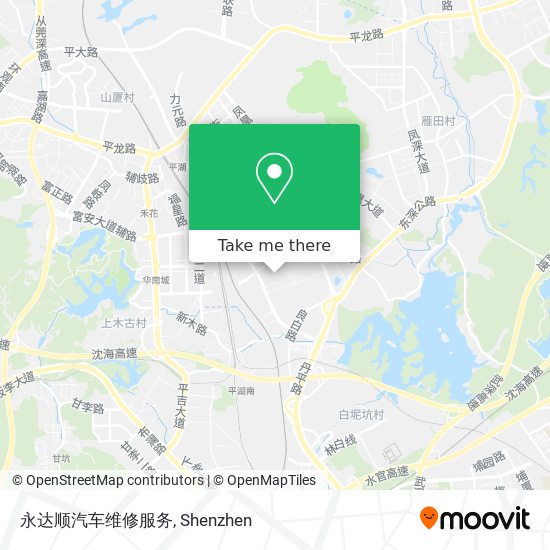 永达顺汽车维修服务 map