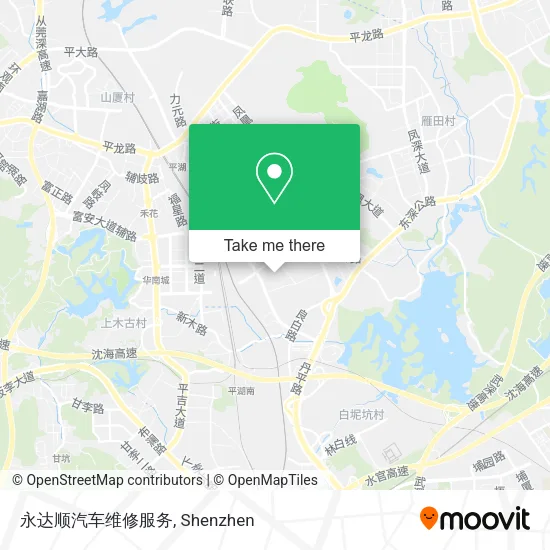 永达顺汽车维修服务 map