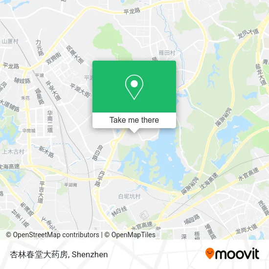 杏林春堂大药房 map