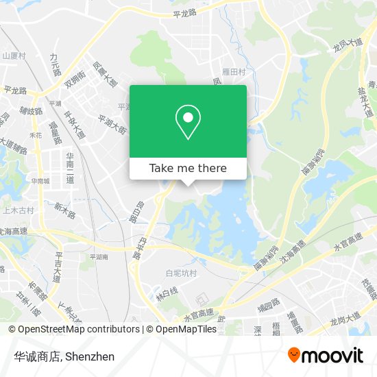 华诚商店 map
