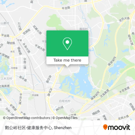 鹅公岭社区-健康服务中心 map