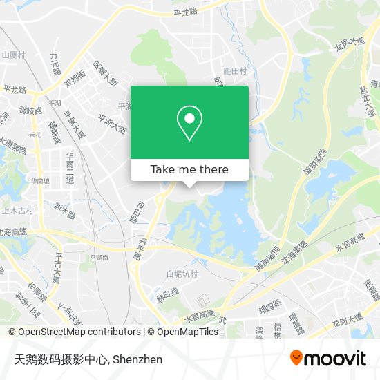 天鹅数码摄影中心 map