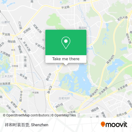 祥和时装百货 map
