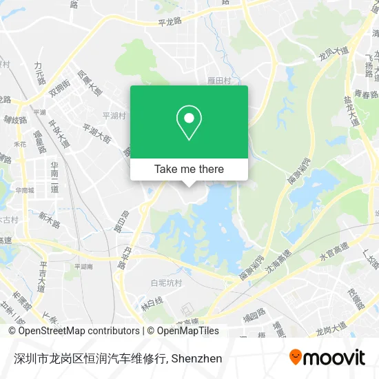深圳市龙岗区恒润汽车维修行 map