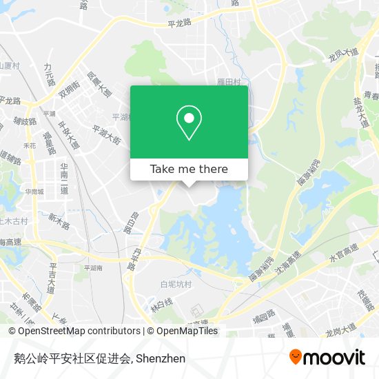 鹅公岭平安社区促进会 map
