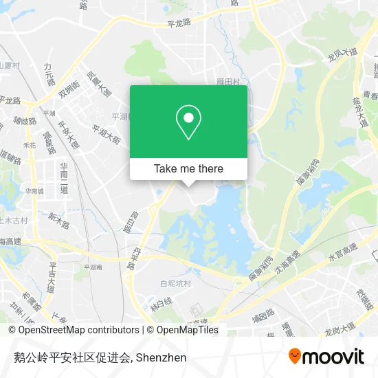 鹅公岭平安社区促进会 map