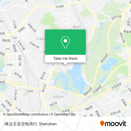 峰达五金交电商行 map