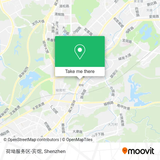 荷坳服务区-宾馆 map