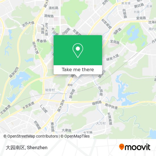 大园南区 map