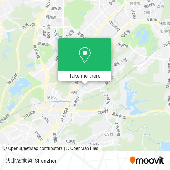 湖北农家菜 map