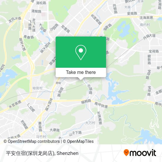 平安住宿(深圳龙岗店) map
