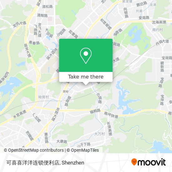 可喜喜洋洋连锁便利店 map
