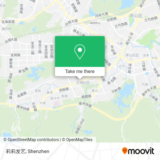 莉莉发艺 map