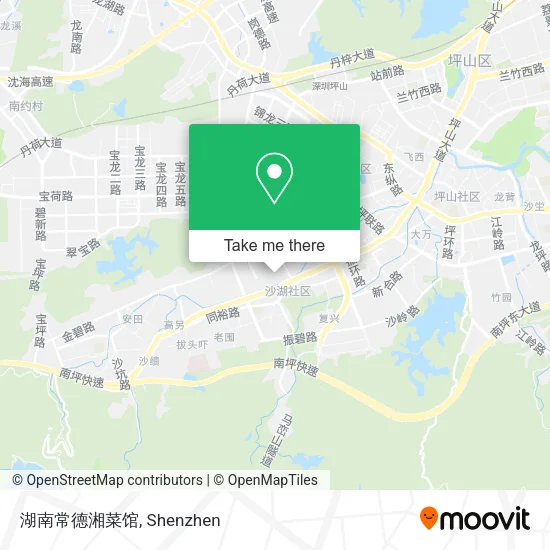 湖南常德湘菜馆 map