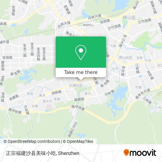 正宗福建沙县美味小吃 map