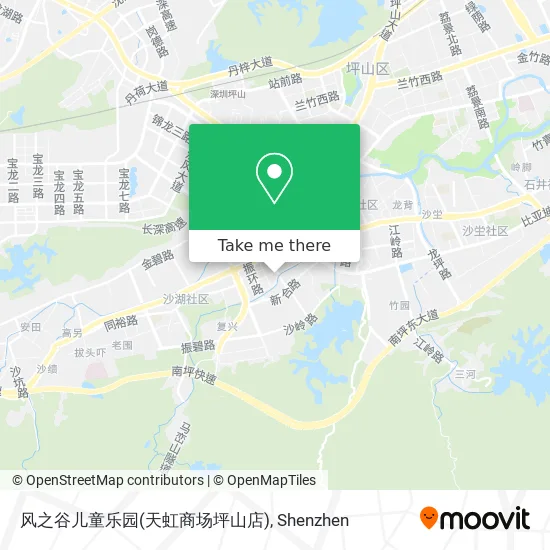 风之谷儿童乐园(天虹商场坪山店) map