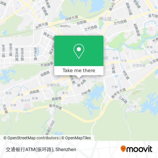 交通银行ATM(振环路) map