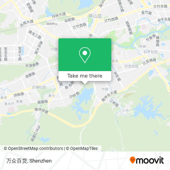 万众百货 map
