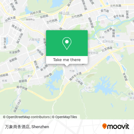 万象商务酒店 map