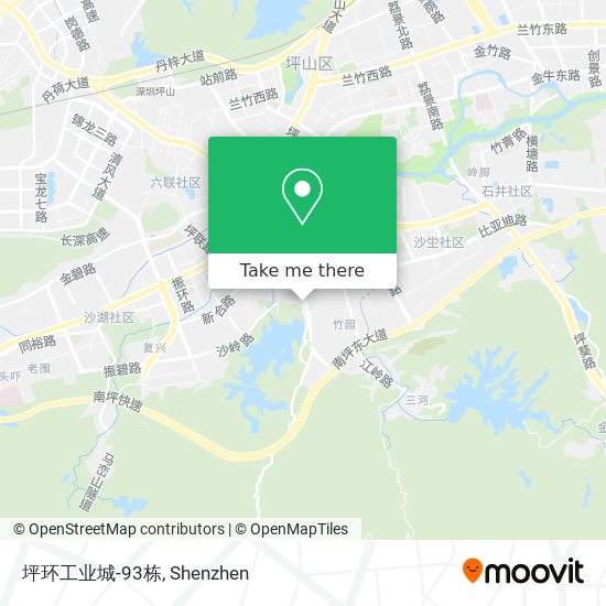 坪环工业城-93栋 map