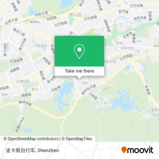 道卡斯自行车 map