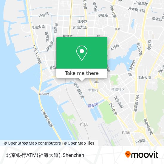 北京银行ATM(福海大道) map