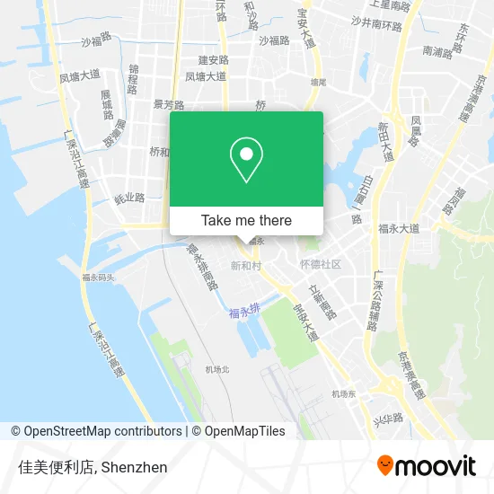 佳美便利店 map