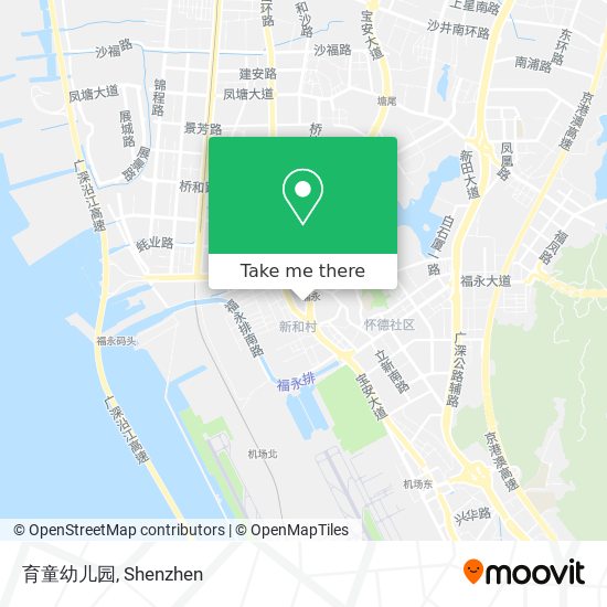 育童幼儿园 map